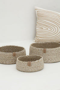 Nested Jute Basket Set | Round Wander & Wild 