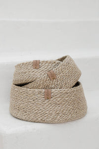 Nested Jute Basket Set | Round Wander & Wild 