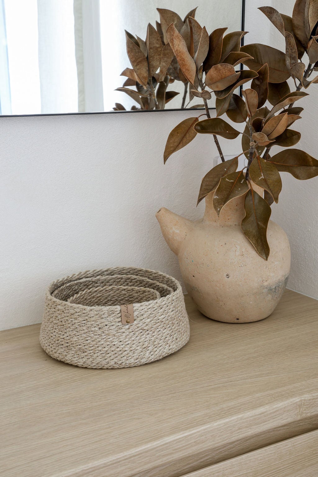 Nested Jute Basket Set | Round Wander & Wild 