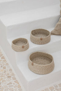 Nested Jute Basket Set | Round Wander & Wild 