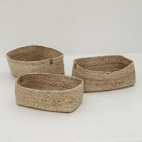 Nested Jute Basket Set | Rectangle Wander & Wild 