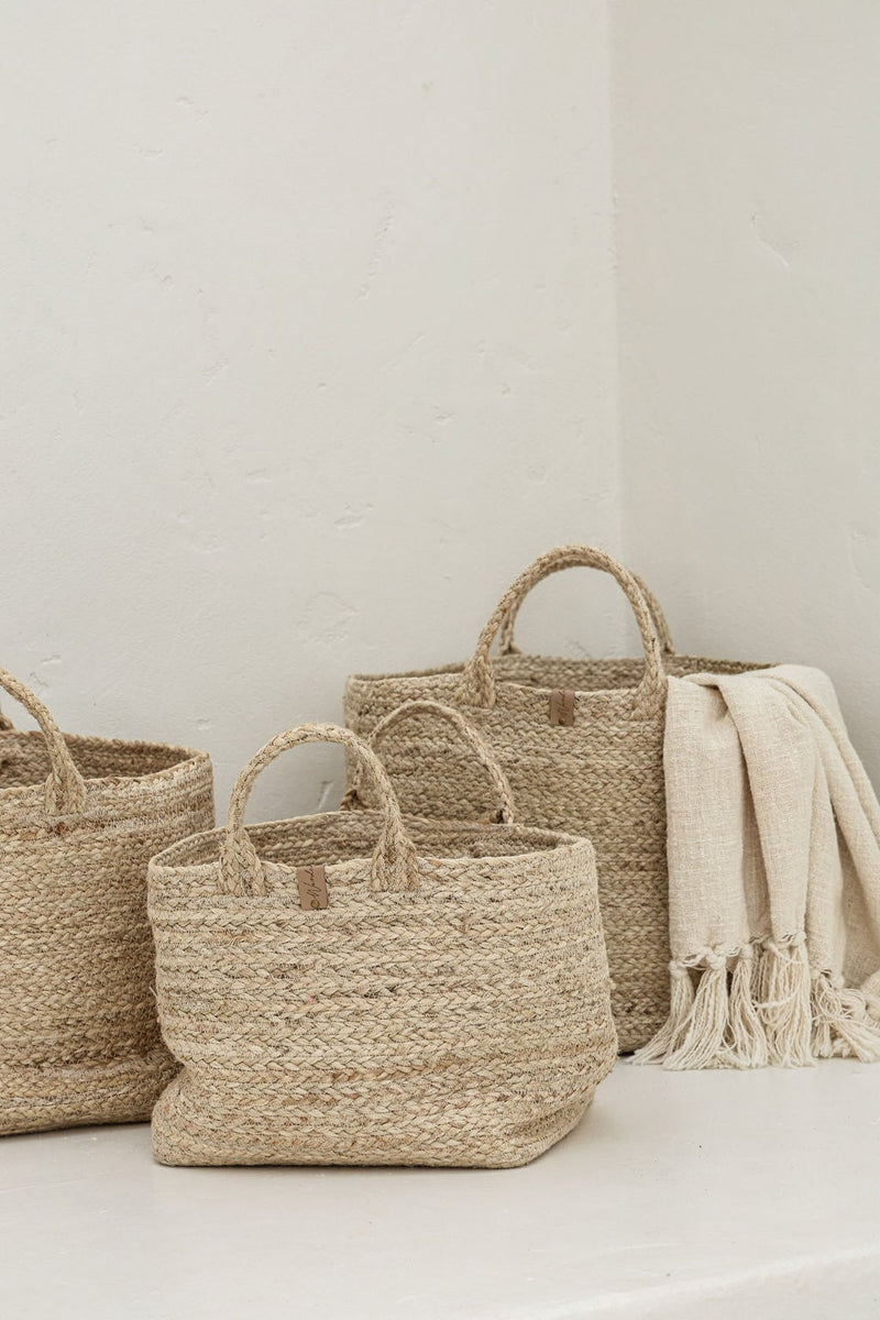 RMM38 Jute Baskets | Square Wander & Wild 