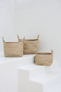 RMM38 Jute Baskets | Square Wander & Wild 