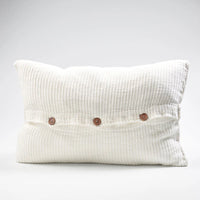 Rafflad Linen Cushion -Ivory Cushions and Covers Wander & Wild 