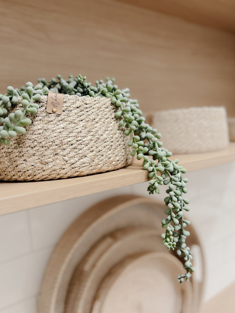 Nested Jute Basket Set | Round Wander & Wild 