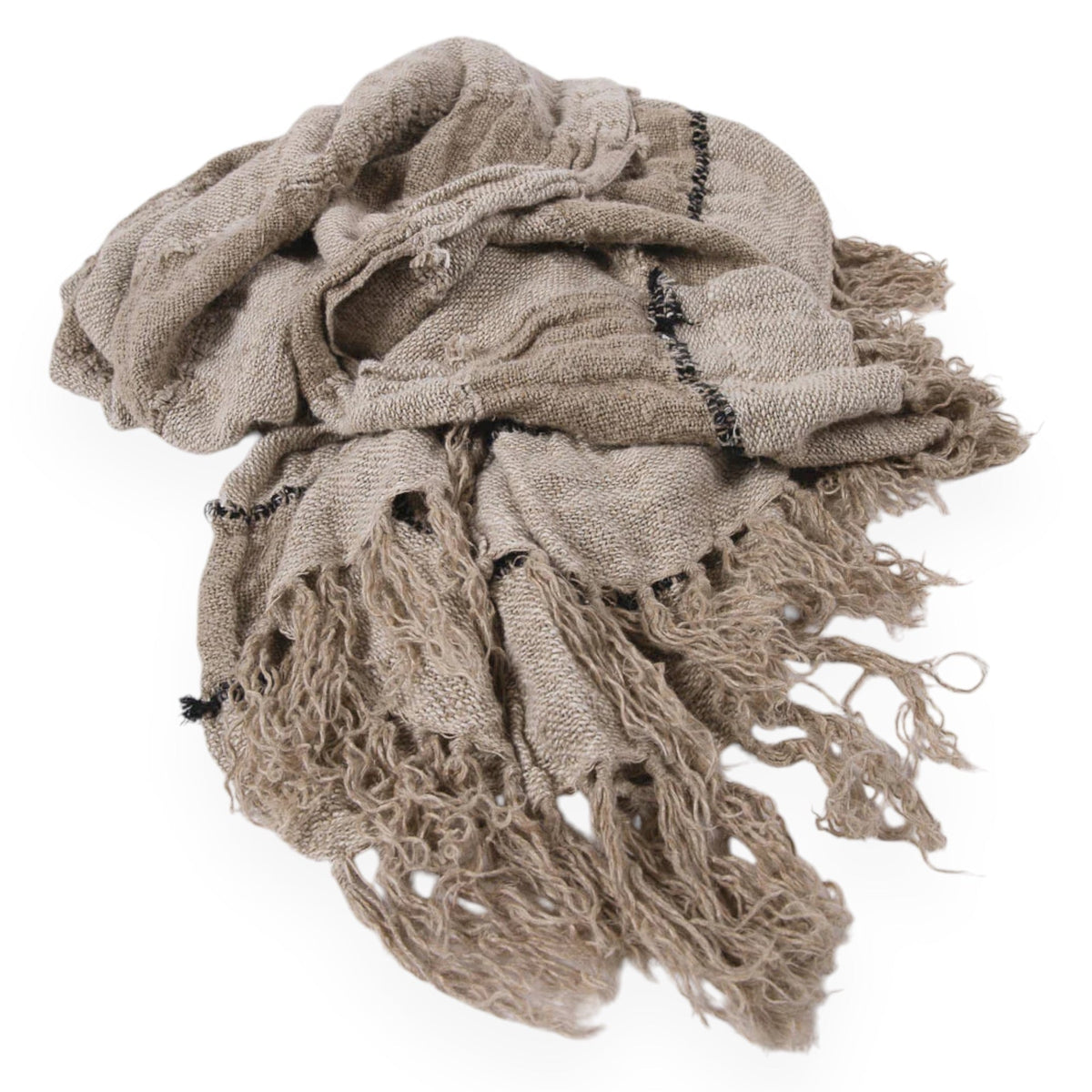 Retreat Linen Throw Throwrugs Wander & Wild 