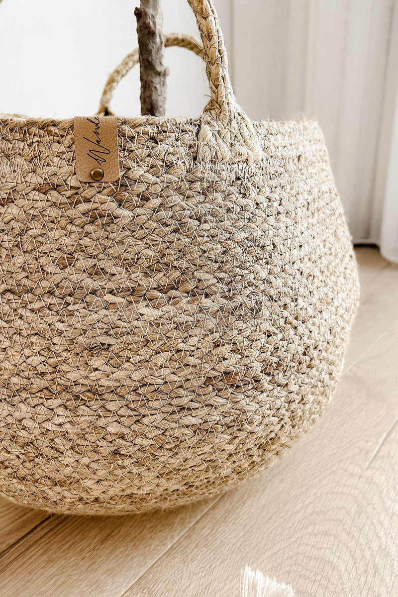 Round Jute Baskets | Natural Wander & Wild 