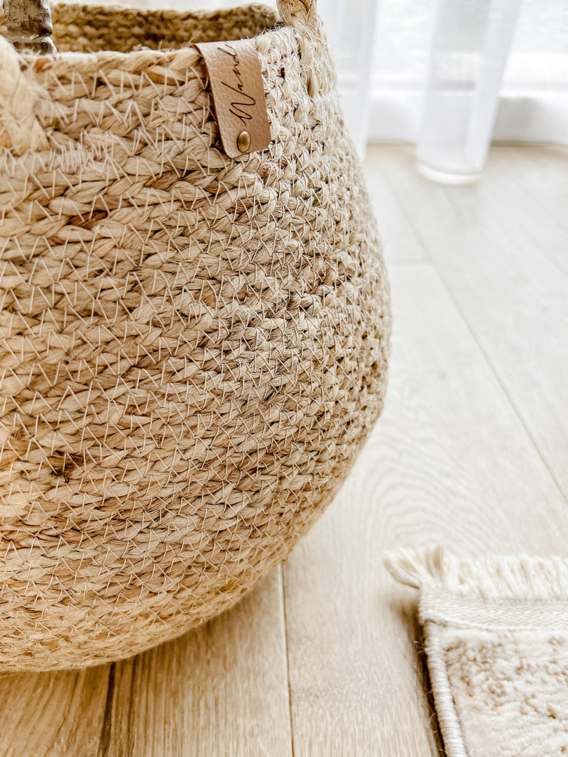 Round Jute Baskets | Natural Wander & Wild 