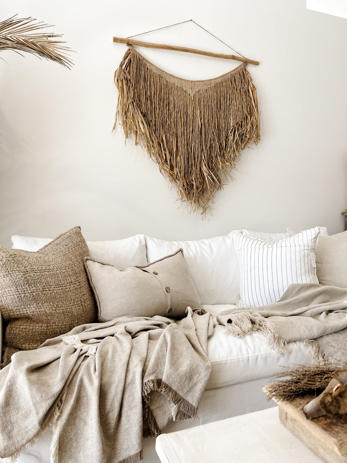 Sari-raya Woven Jute Hanging Wander & Wild 