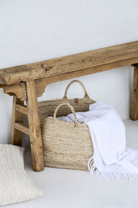 Square Jute Baskets | Natural Storage Baskets Wander & Wild 