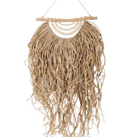 Mani Raffia Wall Hanging Wall Hanging Wander & Wild 