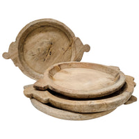 Indian Wooden Parat Plate Wander & Wild 