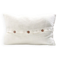 Rafflad Linen Cushion -Ivory Cushions and Covers Wander & Wild 