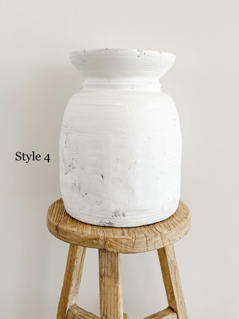 Vintage Nepali Water Pot | White Wander & Wild 