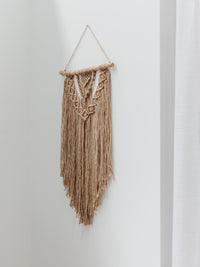 Alora Jute Macrame Hanging Wall Hanging Wander & Wild 