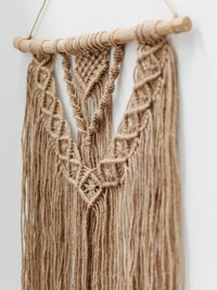 Alora Jute Macrame Hanging Wall Hanging Wander & Wild 