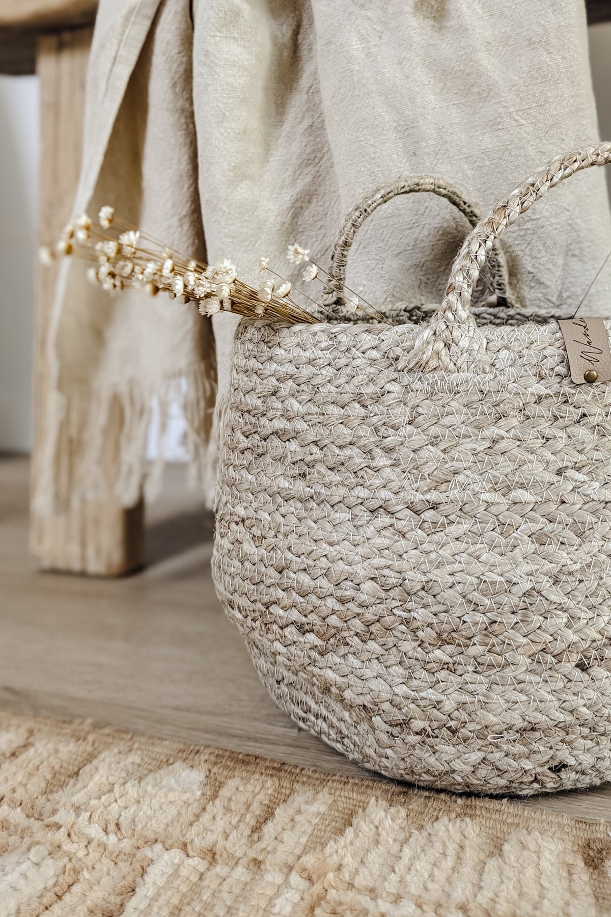 Round Jute Baskets | Natural Wander & Wild 