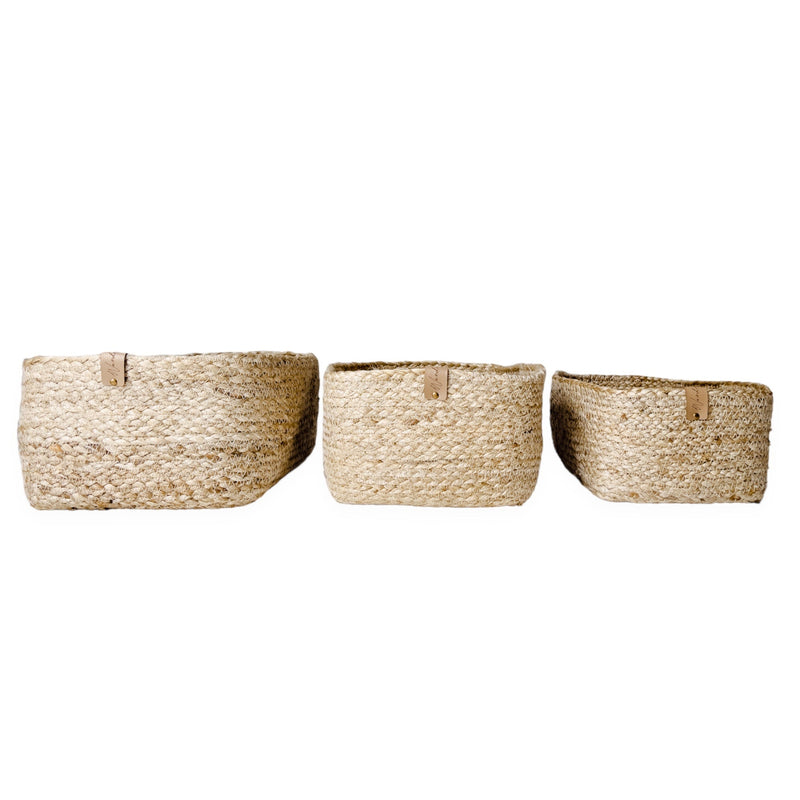 RMM43 Jute Baskets | rect Wander & Wild 