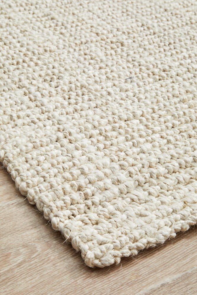 Atrium Barker Jute Rug- Bleach Wander & Wild 