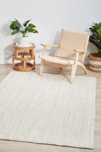 Bondi Jute Rug- White Wander & Wild 