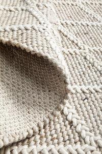 Huxley Wool Rug- Natural Wander & Wild 