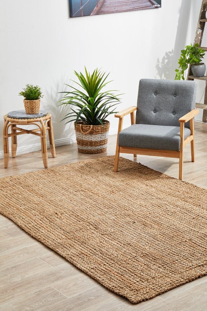 Atrium Barker Jute Rug- Natural Wander & Wild 