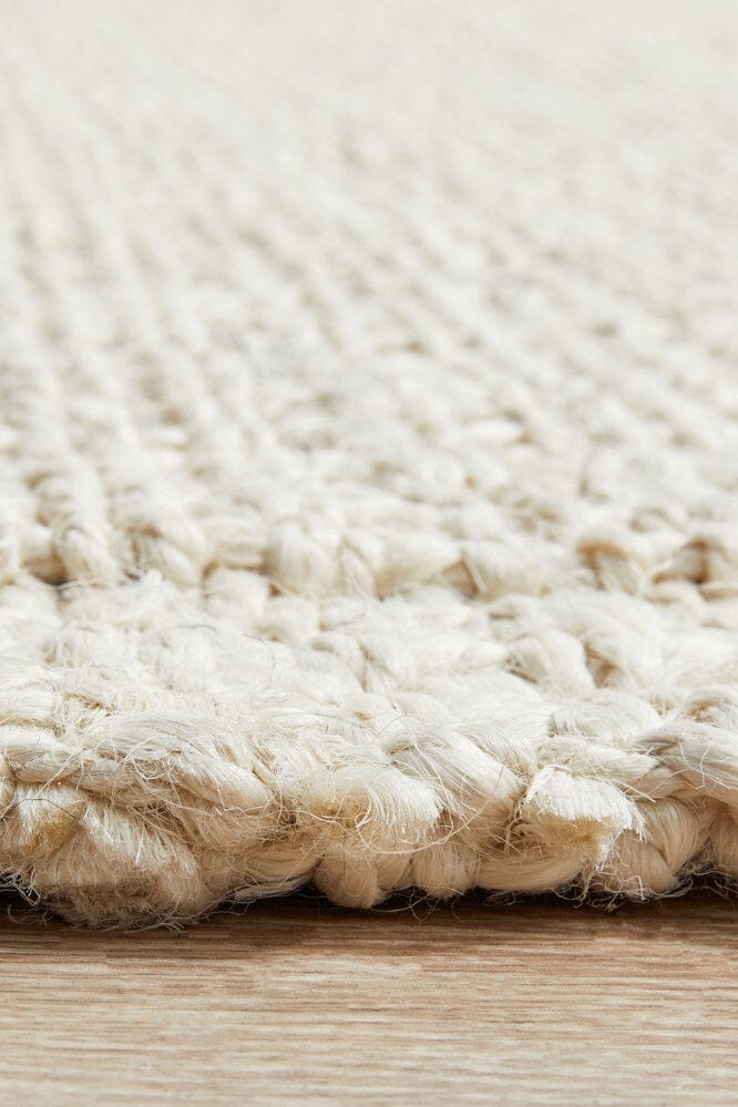 Atrium Barker Jute Rug- Bleach Wander & Wild 