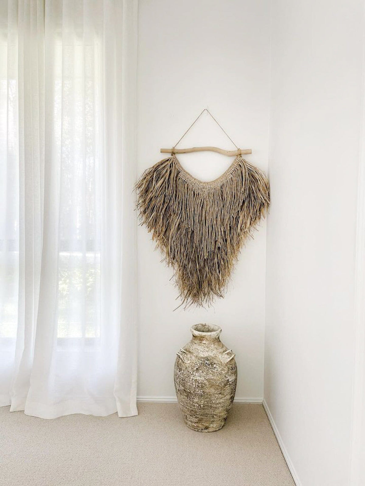 Sari Woven Jute Wall Hanging Wander & Wild 