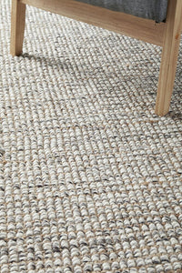 Arabella Jute & Wool Rug - Grey Wander & Wild 