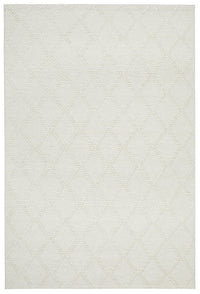 Huxley Wool Rug- White Wander & Wild 