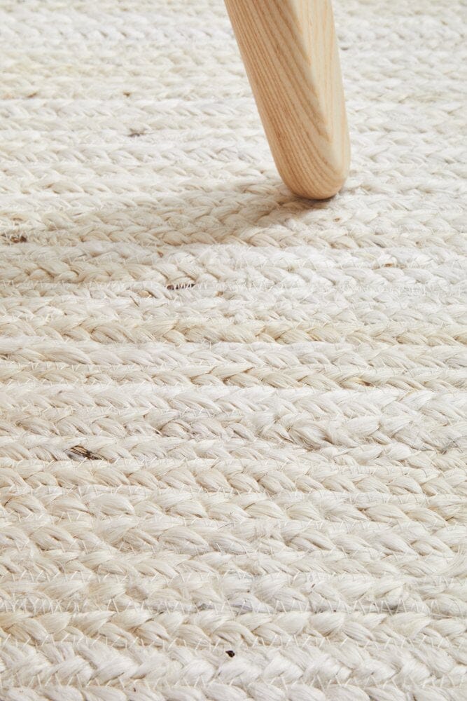 Bondi Jute Rug- White Wander & Wild 