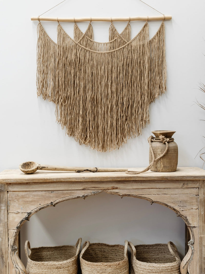 Jayda Jute Macrame Hanging - Wander & Wild Home