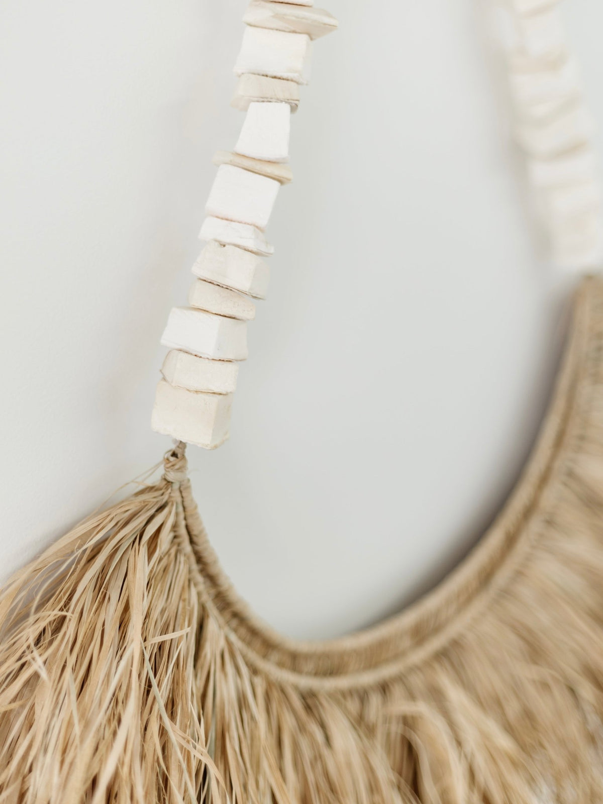 Kona Cuttlefish & Raffia Wall Hanging - Wander & Wild Home