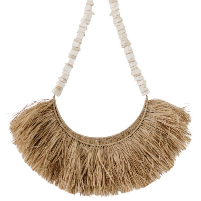 Kona Cuttlefish & Raffia Wall Hanging - Wander & Wild Home