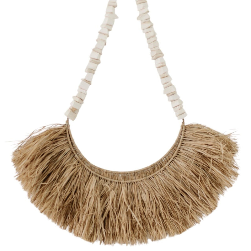 Kona Cuttlefish & Raffia Wall Hanging - Wander & Wild Home