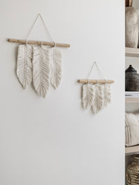 Mia Macrame Leaf Hanging - Wander & Wild Home