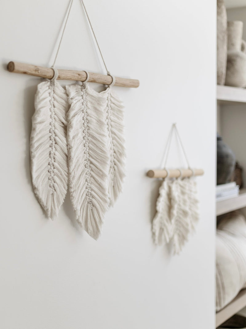 Mia Macrame Leaf Hanging - Wander & Wild Home