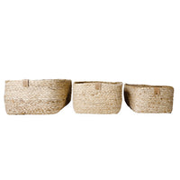 Nested Jute Basket Set | Rectangle - Wander & Wild Home