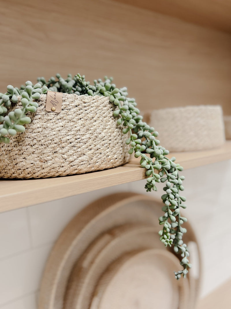 Nested Jute Basket Set | Round - Wander & Wild Home