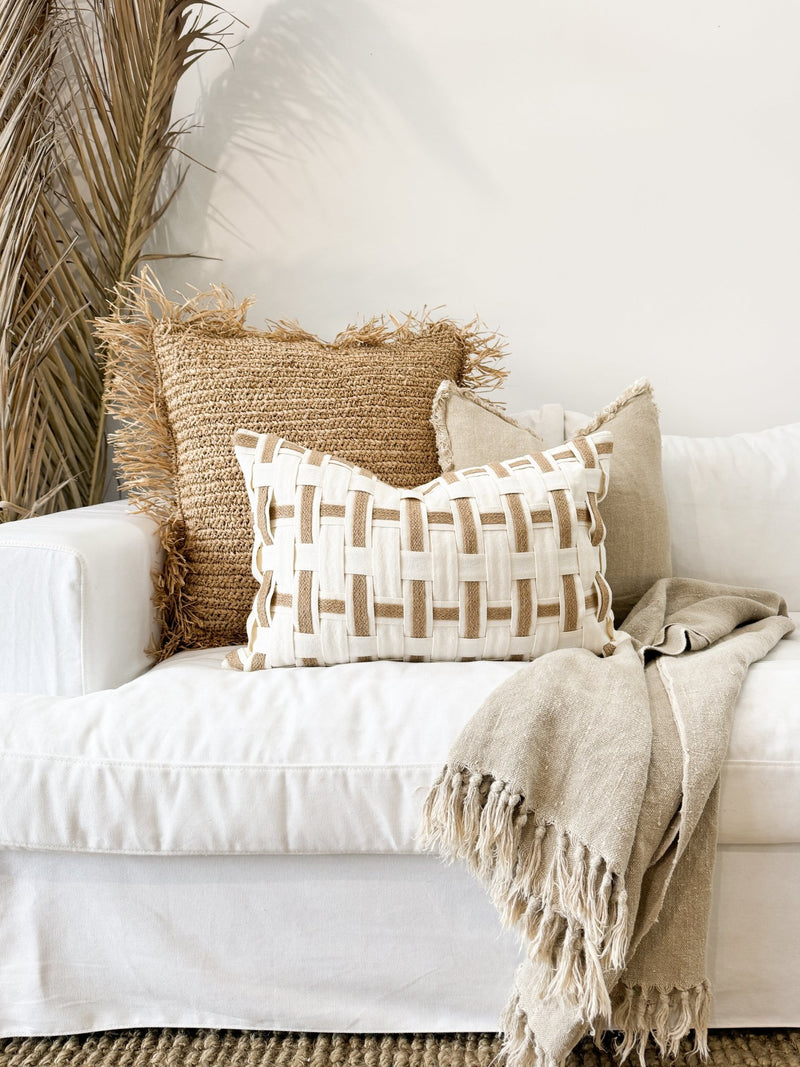 Ohana Raffia Scatter Cushions - Wander & Wild Home