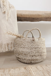 Round Jute Baskets | Natural - Wander & Wild Home