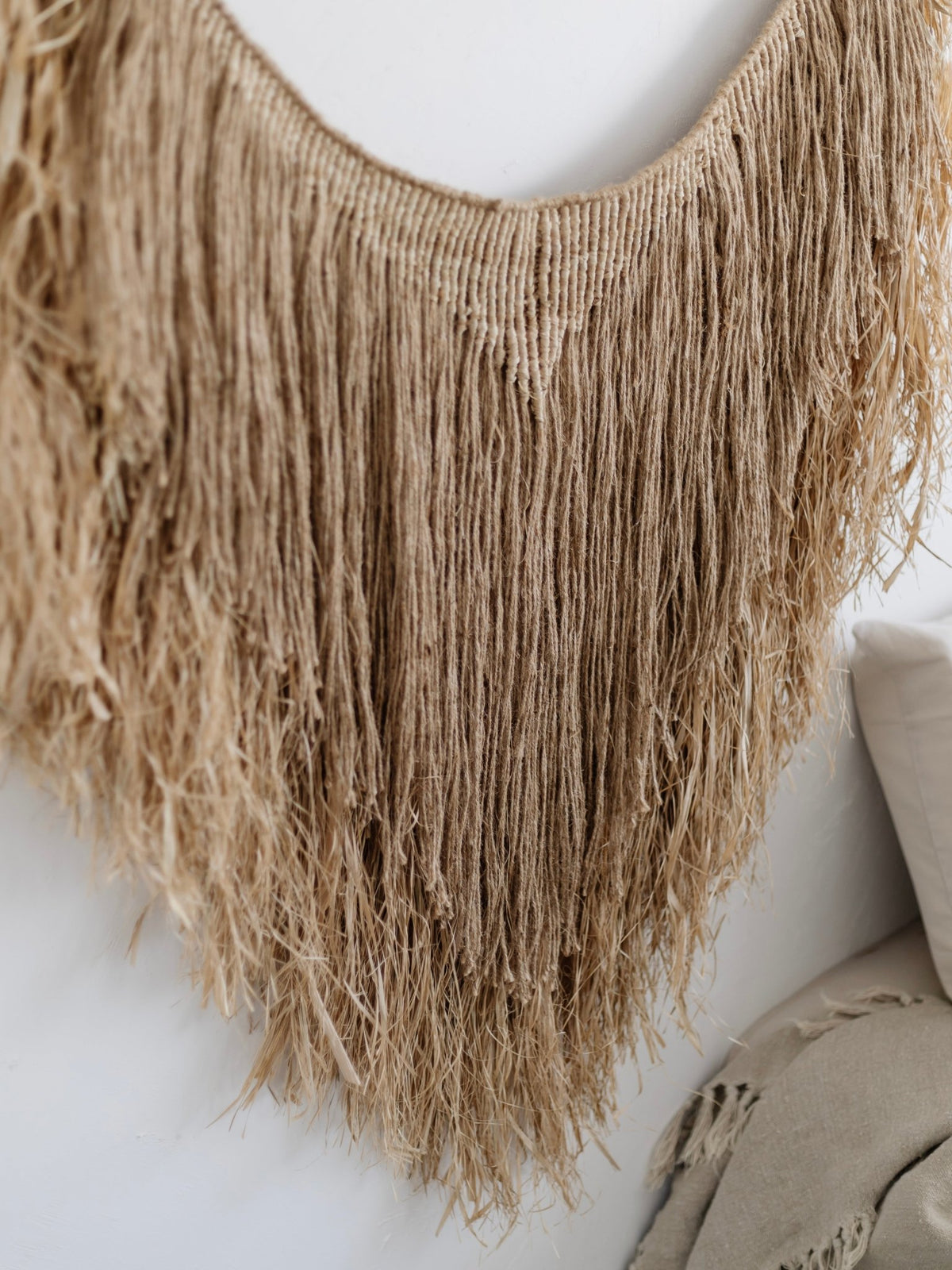 Sari - raya Woven Jute Hanging - Wander & Wild Home