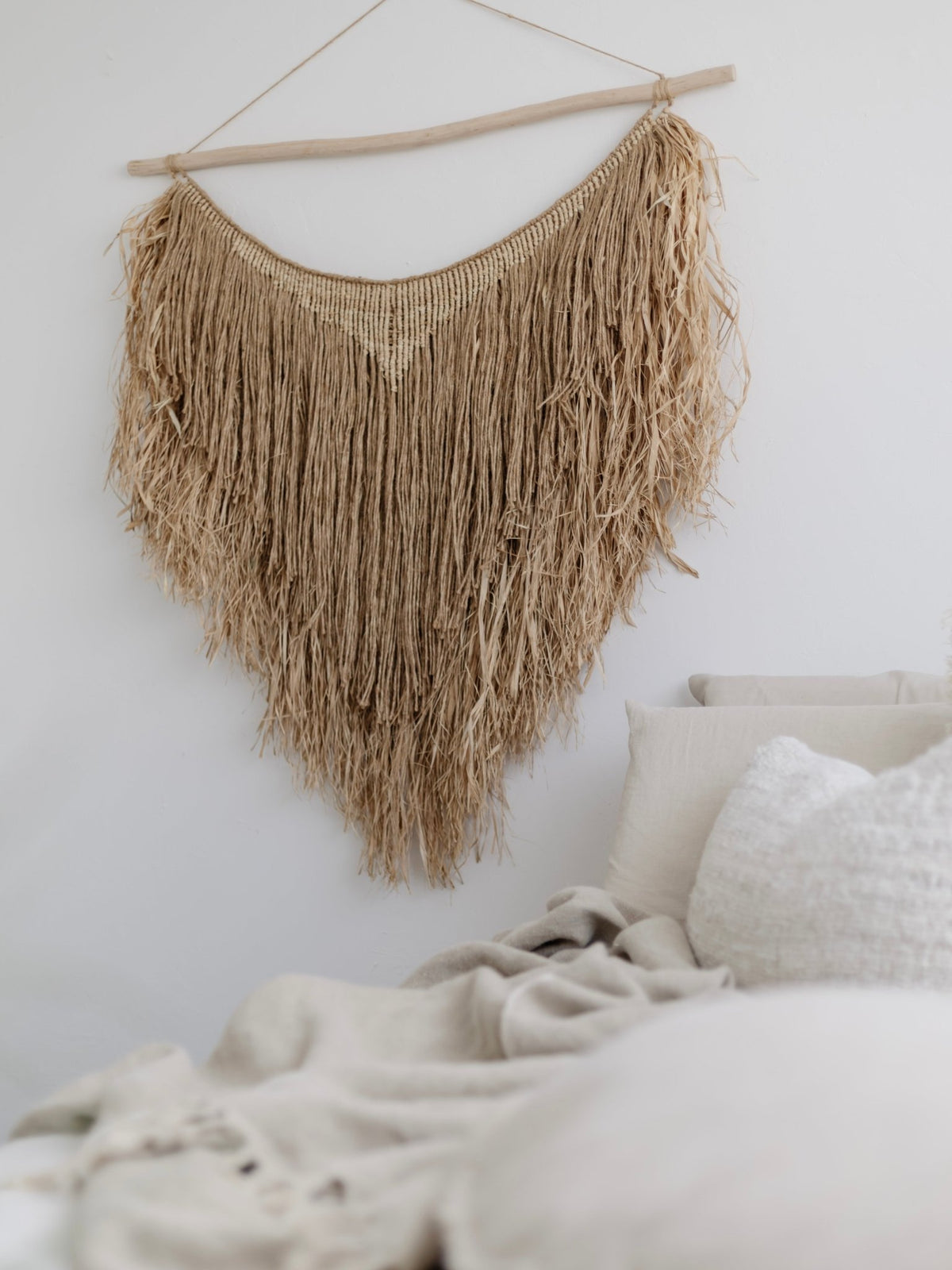 Sari - raya Woven Jute Hanging - Wander & Wild Home