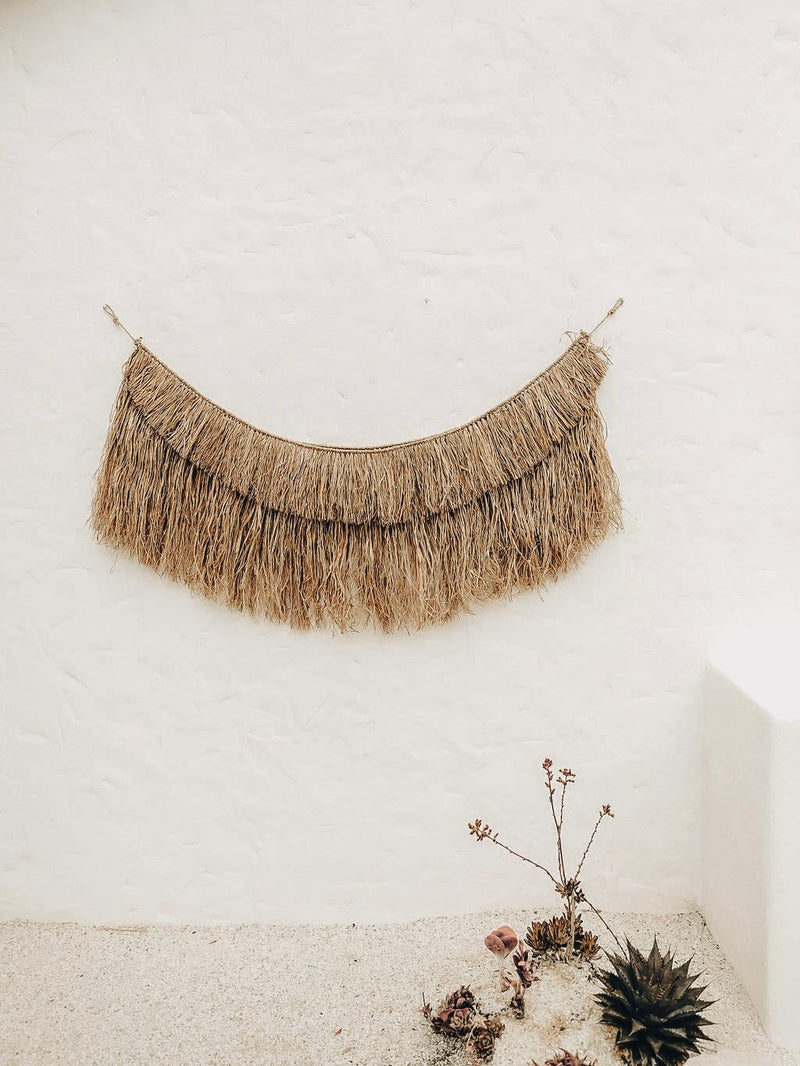 Tirai Raffia Wall Hanging - Wander & Wild Home