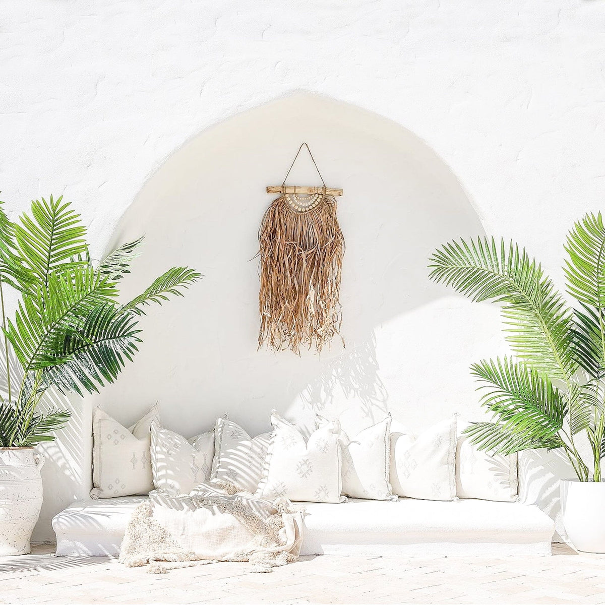 Mani Raffia Wall Hanging Wander & Wild 