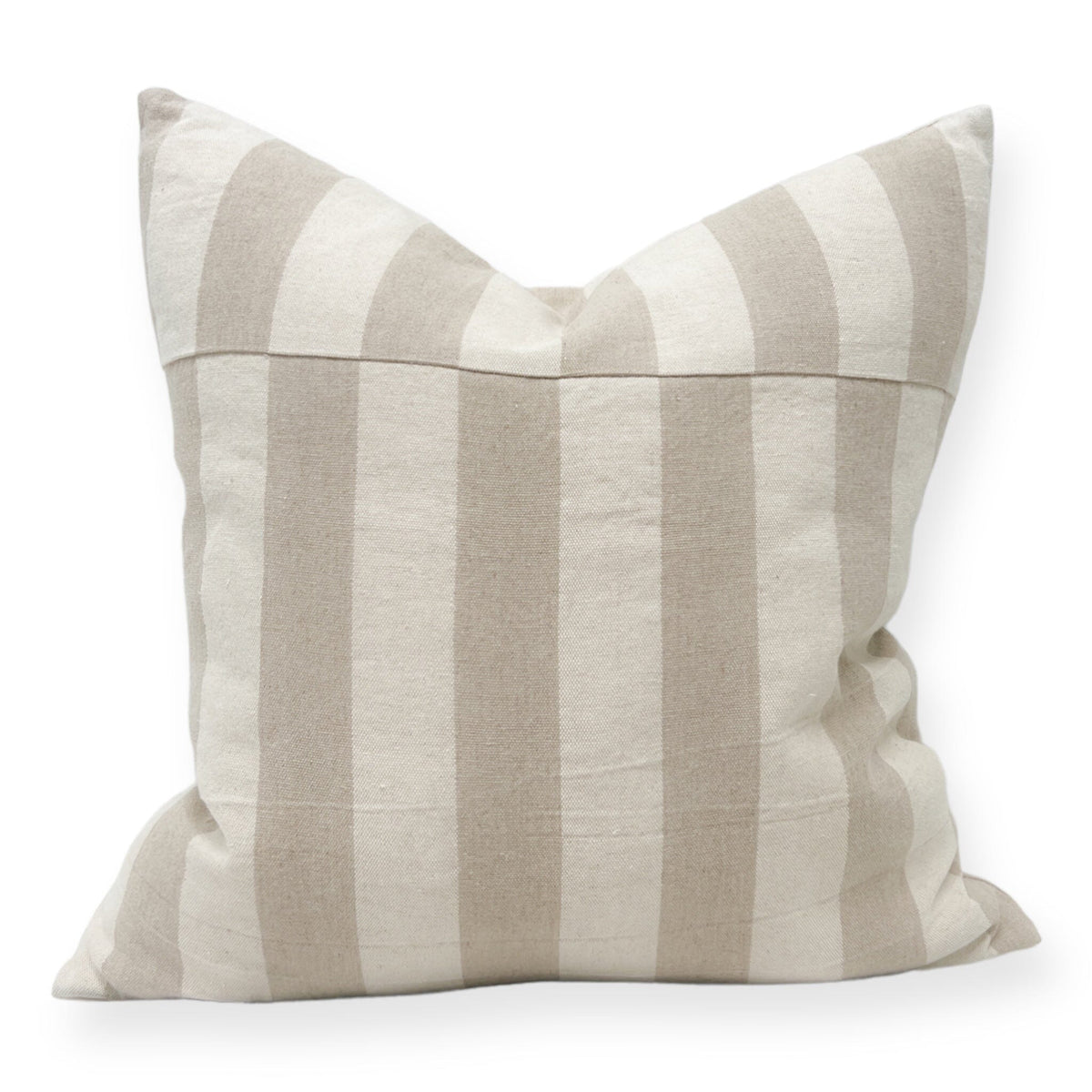 Carrie French Linen Stripe Cushion Wander & Wild 