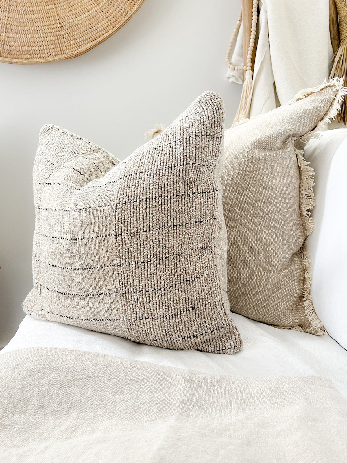 Mayla Linen/Cotton Cushion Wander & Wild 